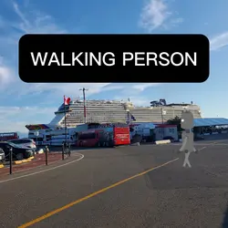Walking person