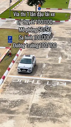 Thi đậu lái xe