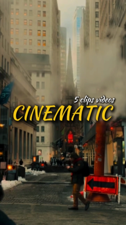 5 videos cinematic 