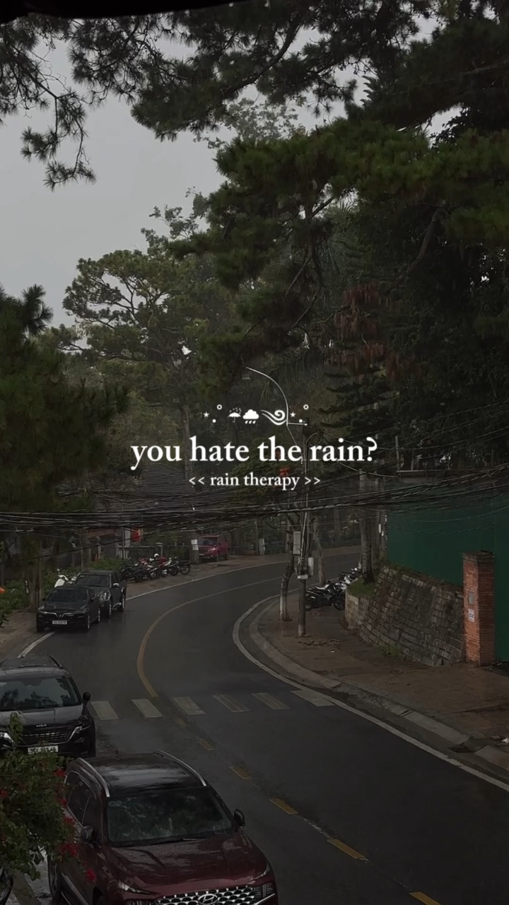 ¿Odias la lluvia?