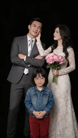 Ghép ảnh gia đình
