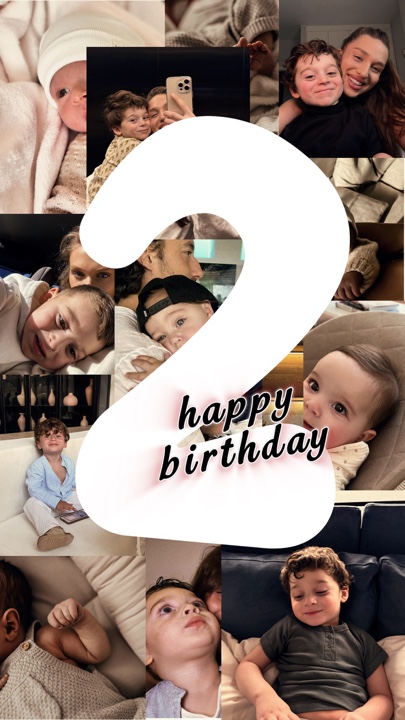 Birthday 2 years old