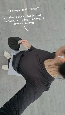 Kenapa lari terus