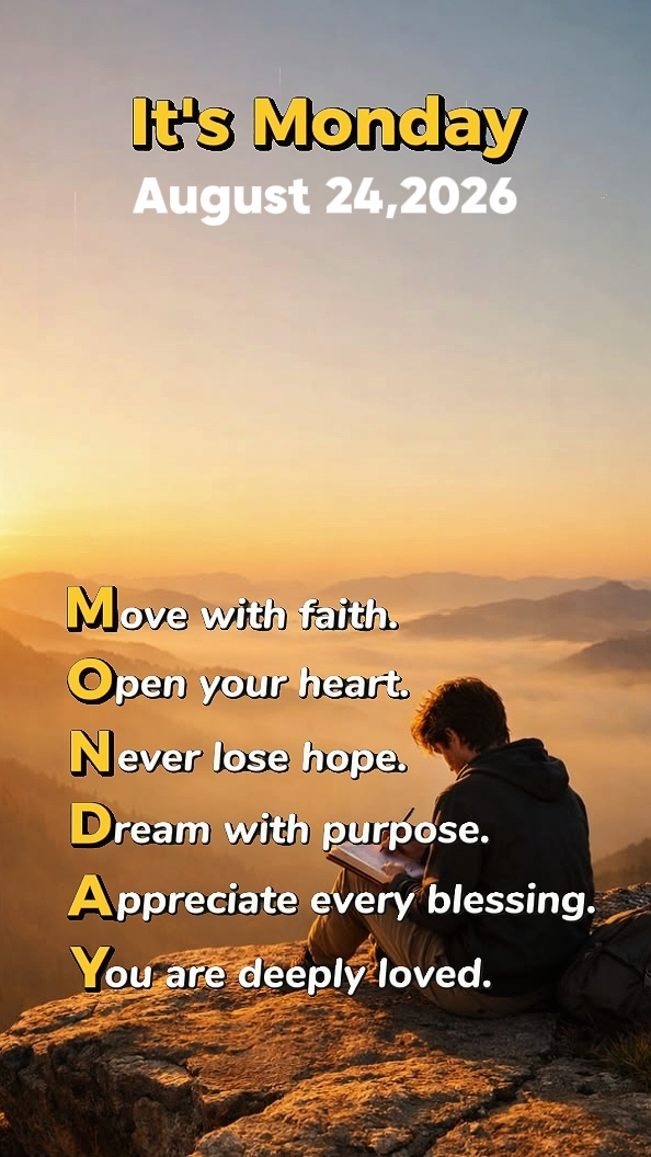 Monday 24 , august
