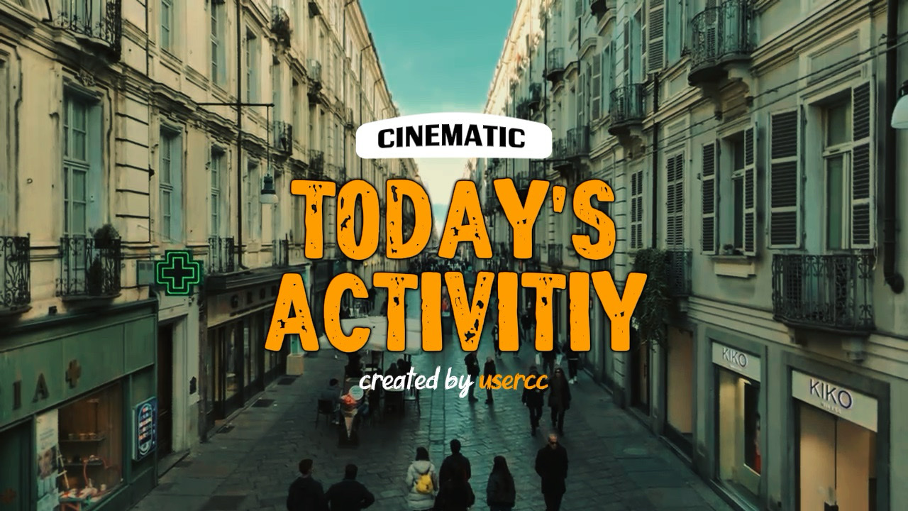 ACTIVIDAD CINEMÁTICA