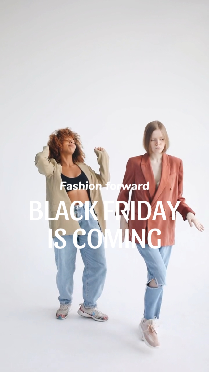 Black Friday Visual Style Clothing Accessories New Arrivals Business Templates
