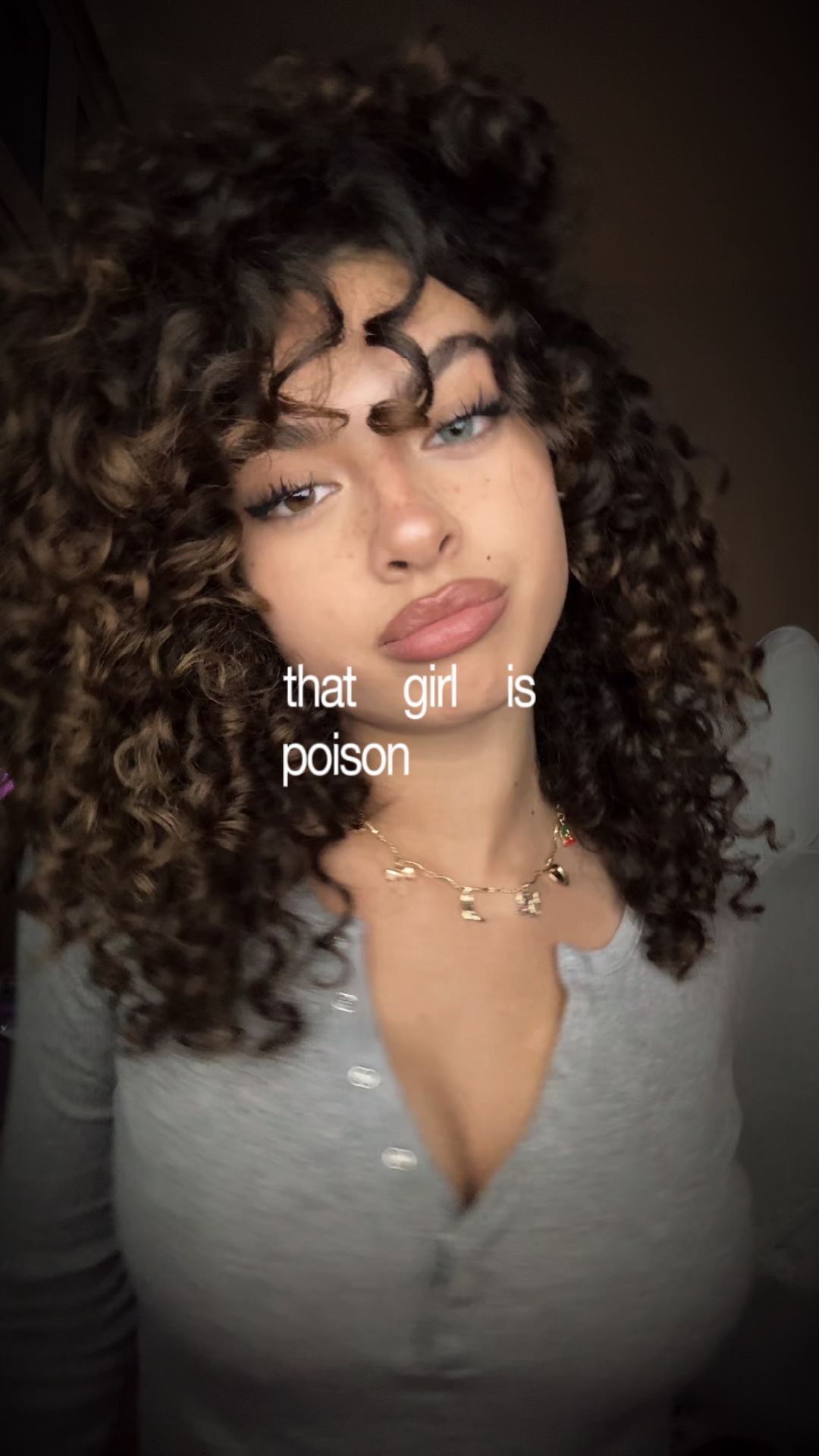 That girl is poison