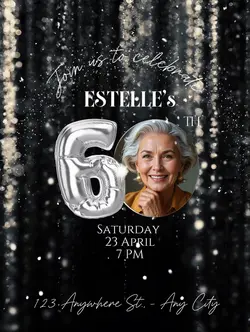 60th Invitation 