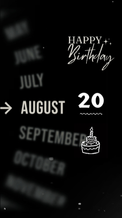 20 ULANG TAHUN AGUSTUS 