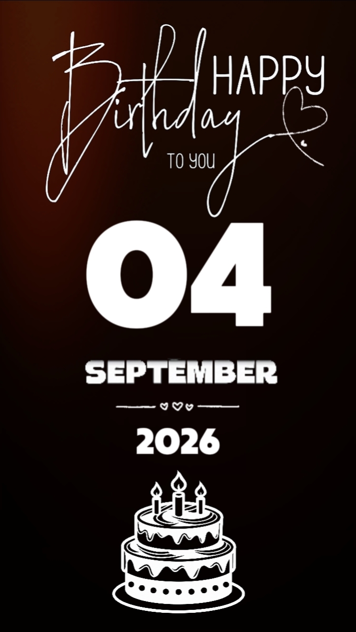 Ulang tahun 04september