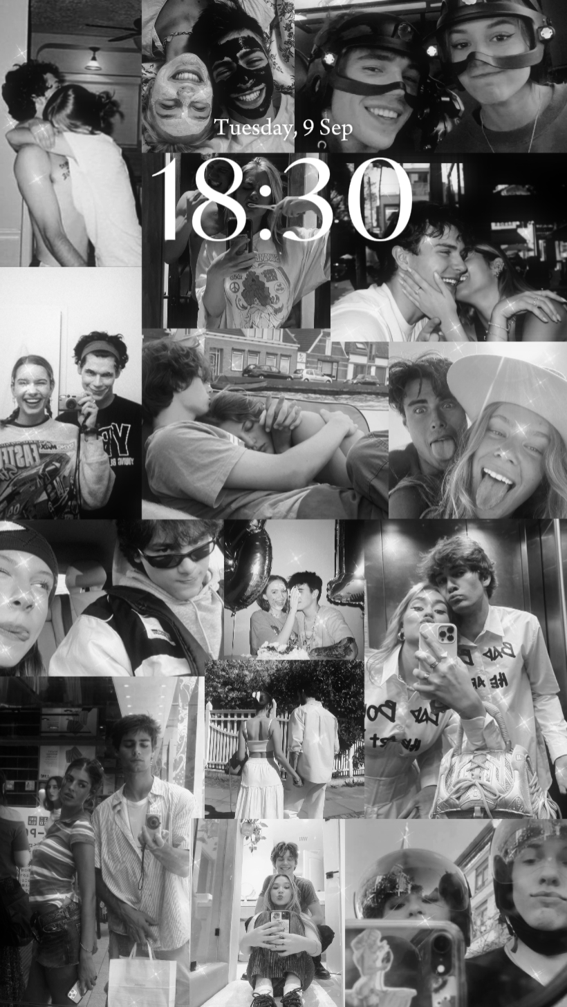 Écran de verrouillage couple 
