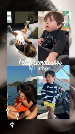 Feliz cumple mi niño