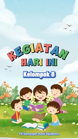 kegiatan anak tk