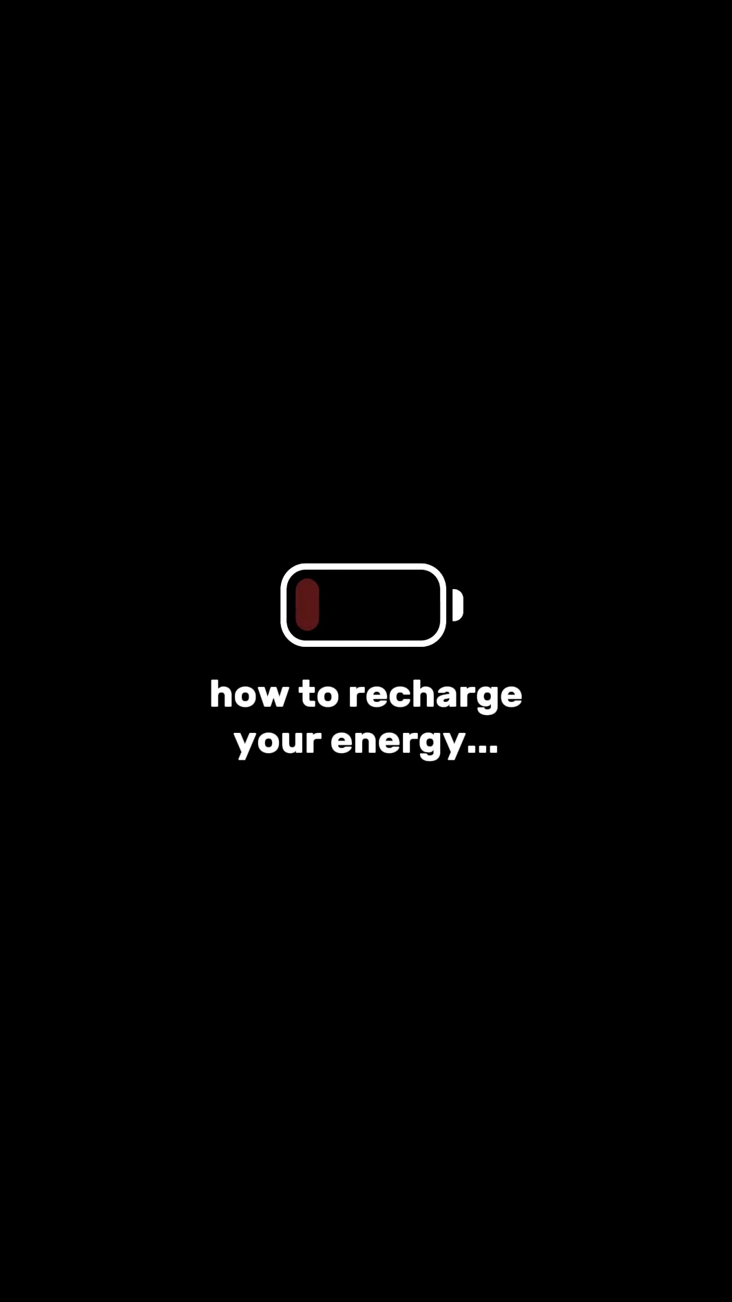 how to energy