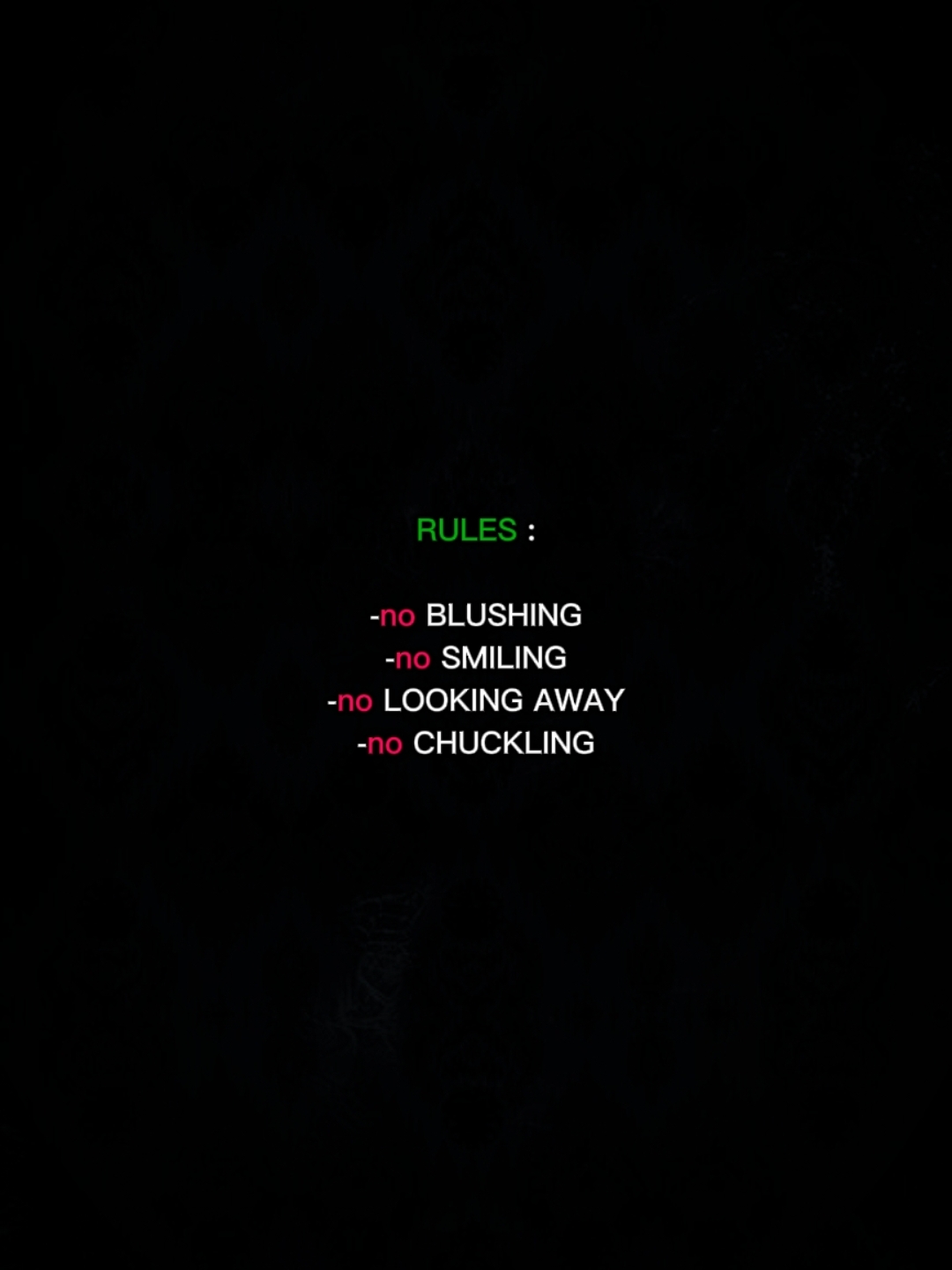 RULES.. 