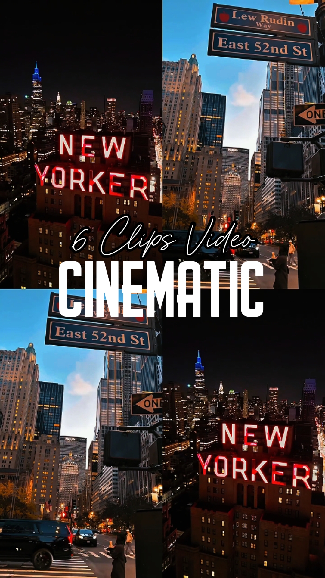 Cinématique 6 Clips