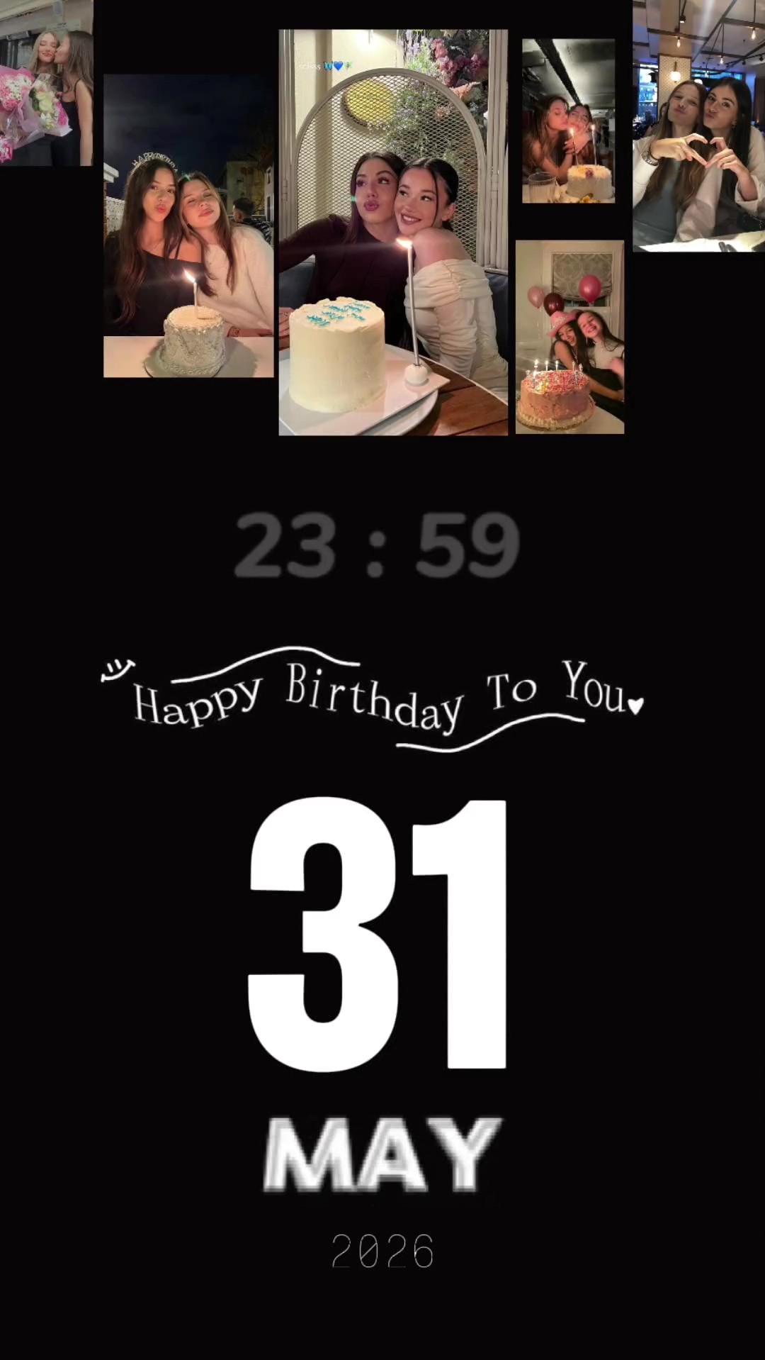 Birthday 31 May 2026