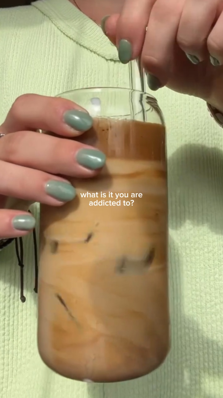 addicted with coffee