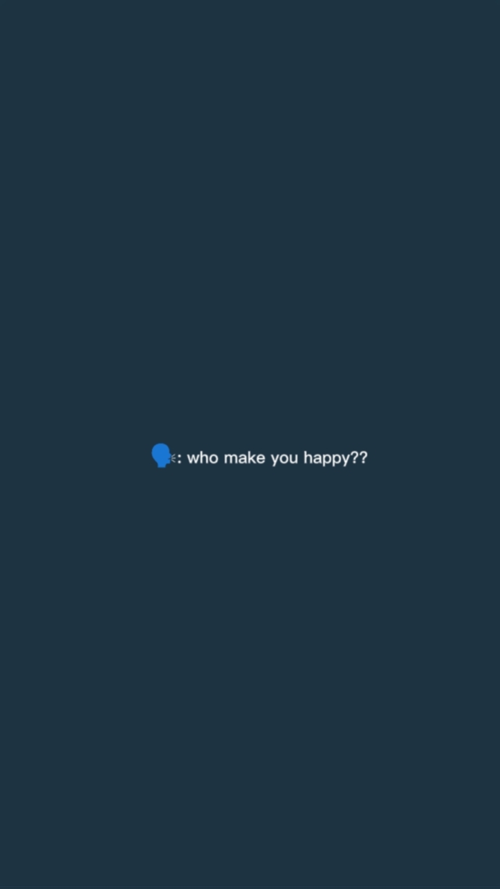 Quem te faz feliz