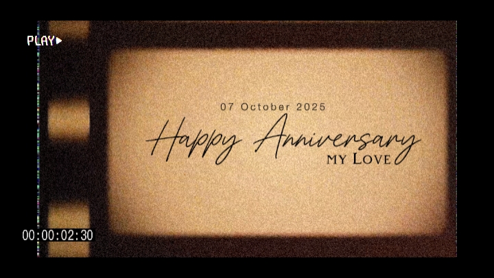 Happy Anniversary