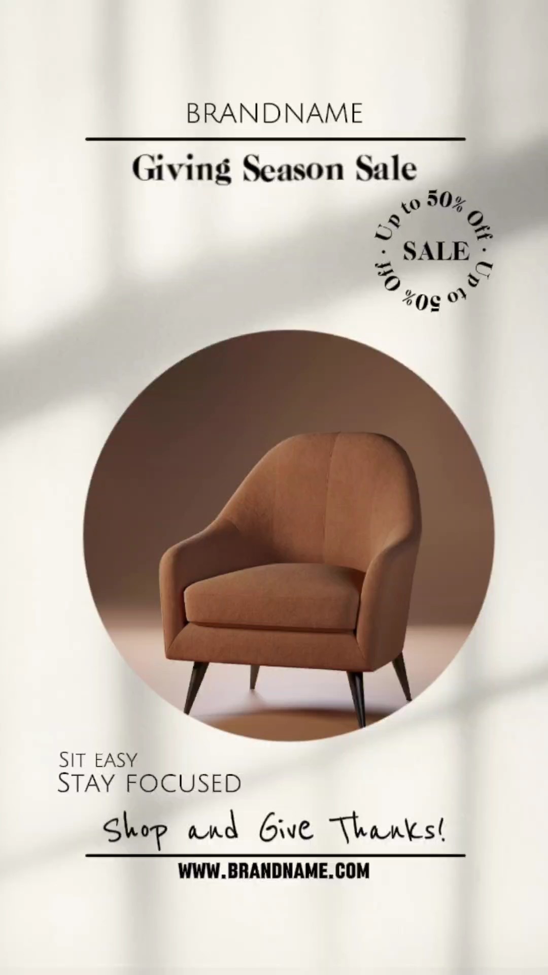 Teşekkürler Gün Minimalist Sandalye Mobilyaları ve Süslemeleri Veriyor 