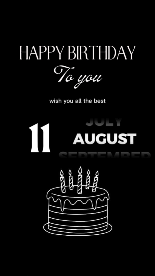 ULANG TAHUN 11 AGUSTUS