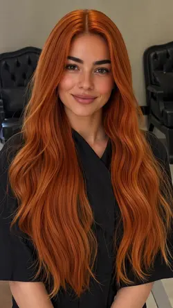 Cabelo versão ruivo