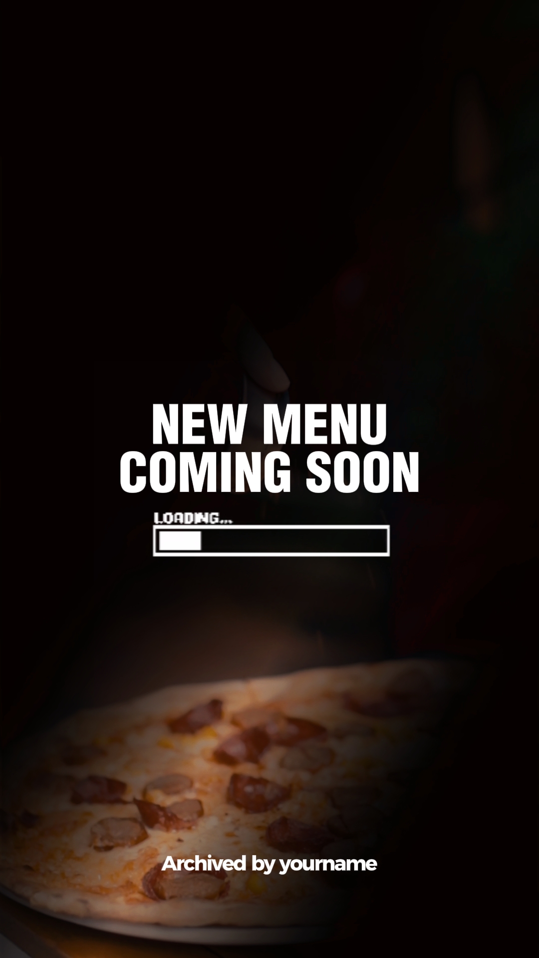 Menu em breve