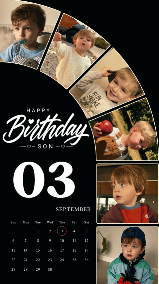 BDAY SON 03 SEP