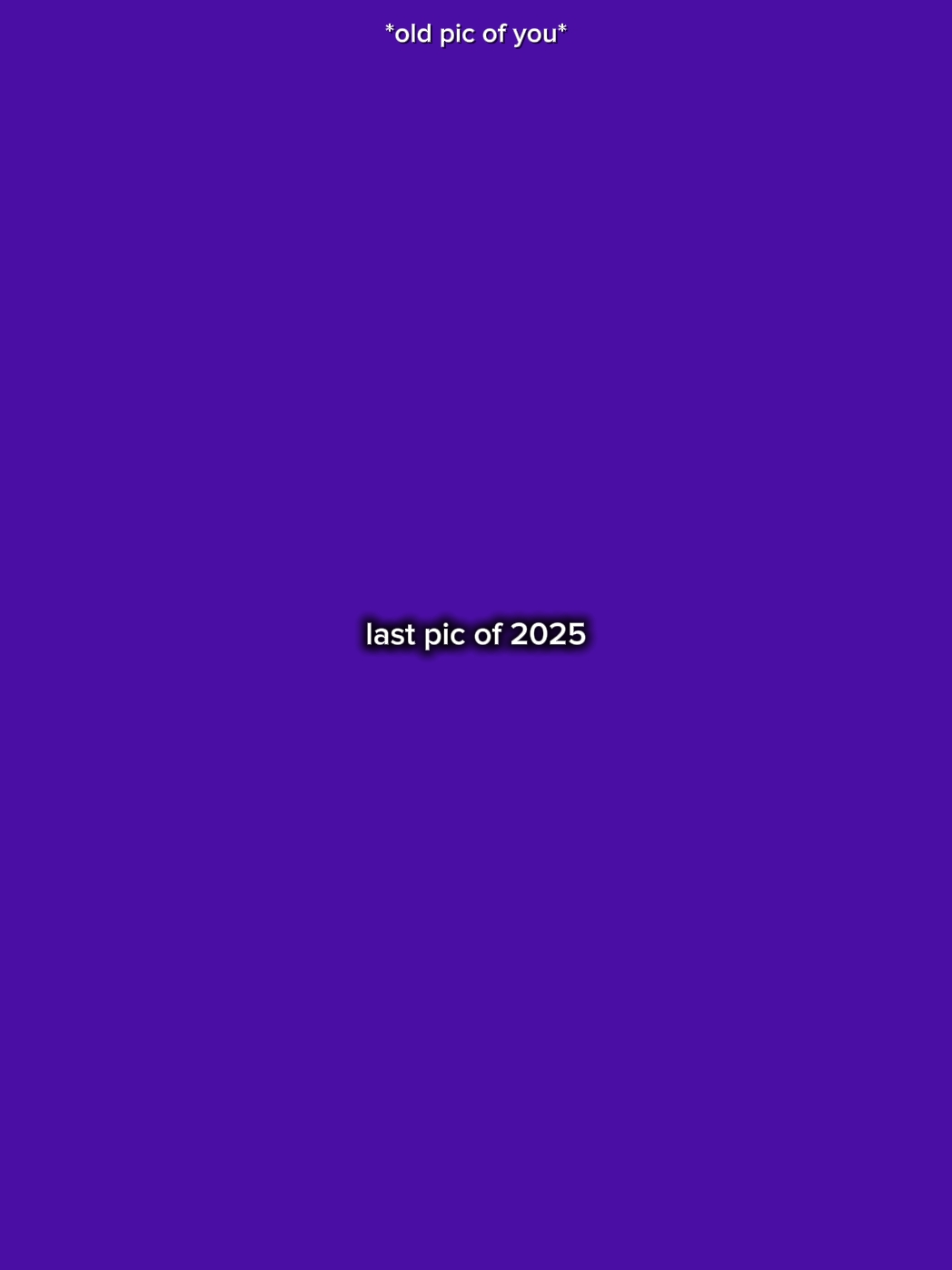 Última foto de 2025