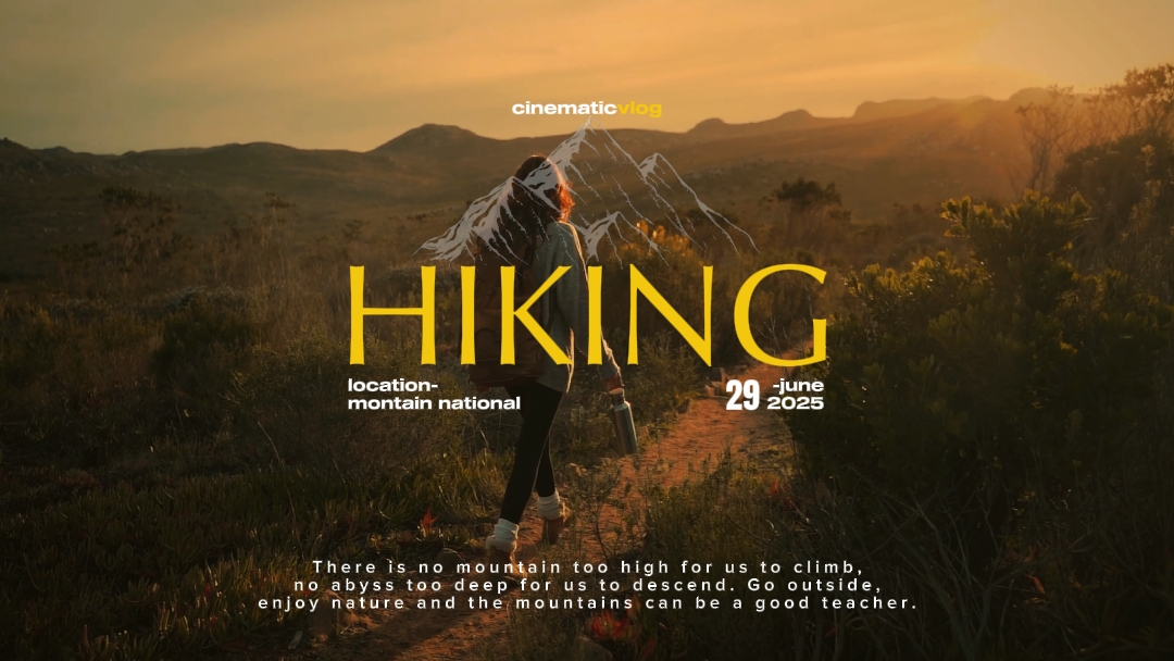 vlog: hiking 