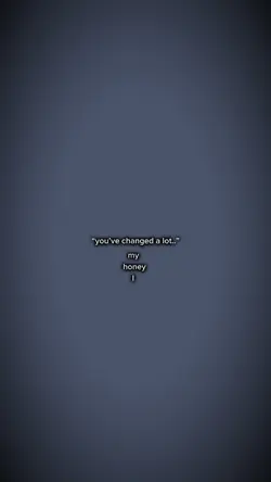 I know ..