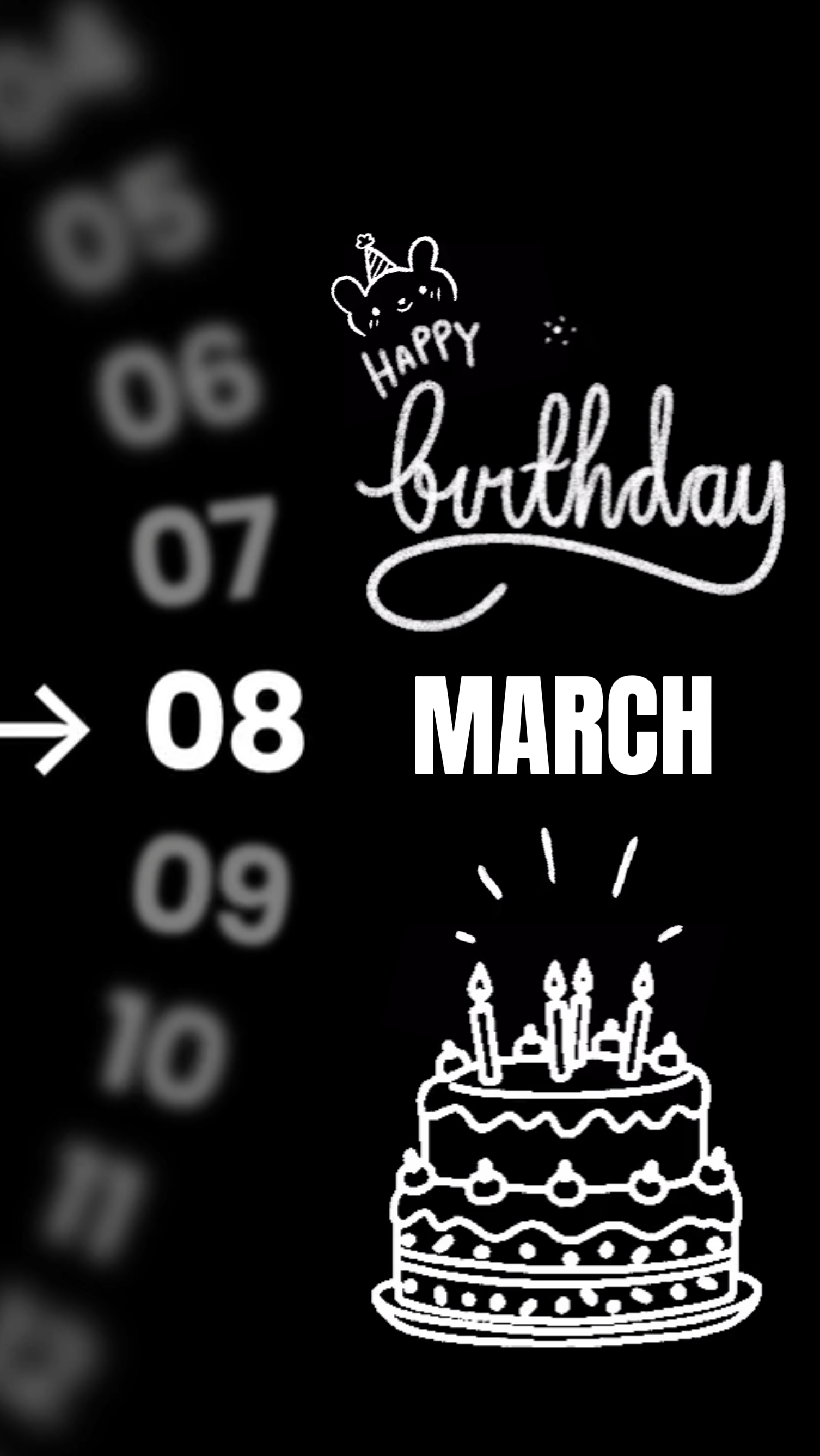 Doğum günü 8 Mart 