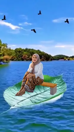 perahu daun