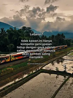 Lebaran? tidak kawan