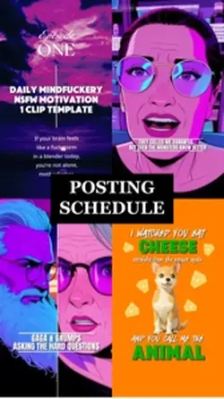 Posting Schedule