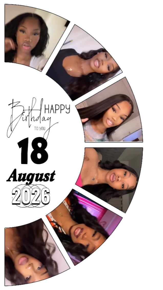BIRTHDAY AUGUST 18