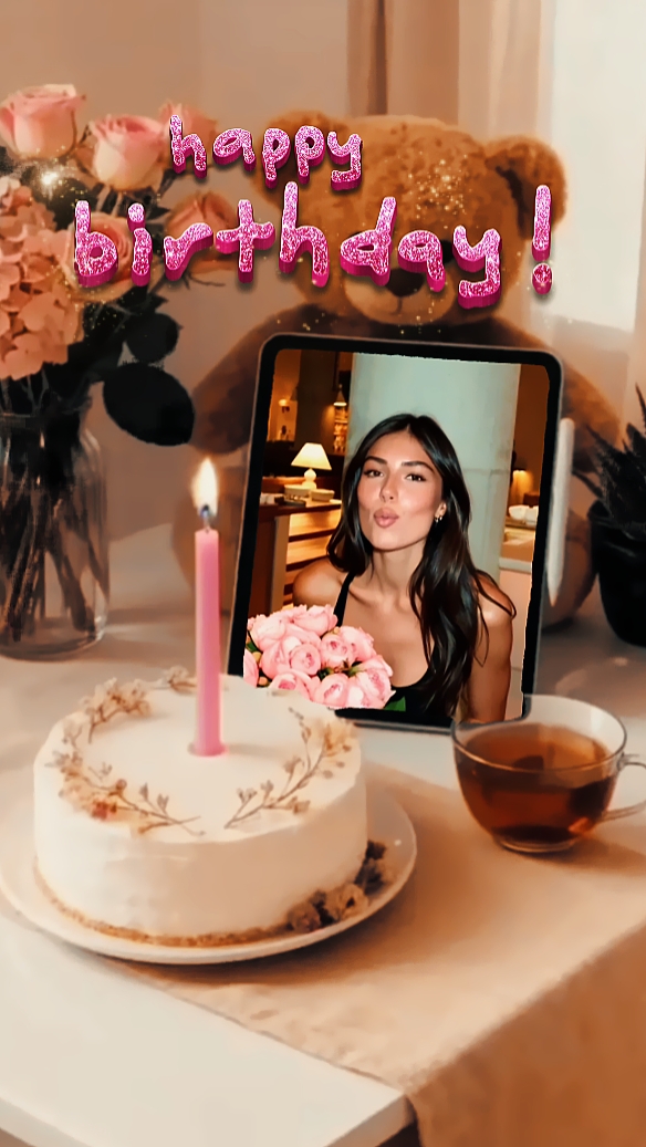 Modelo de aniversário