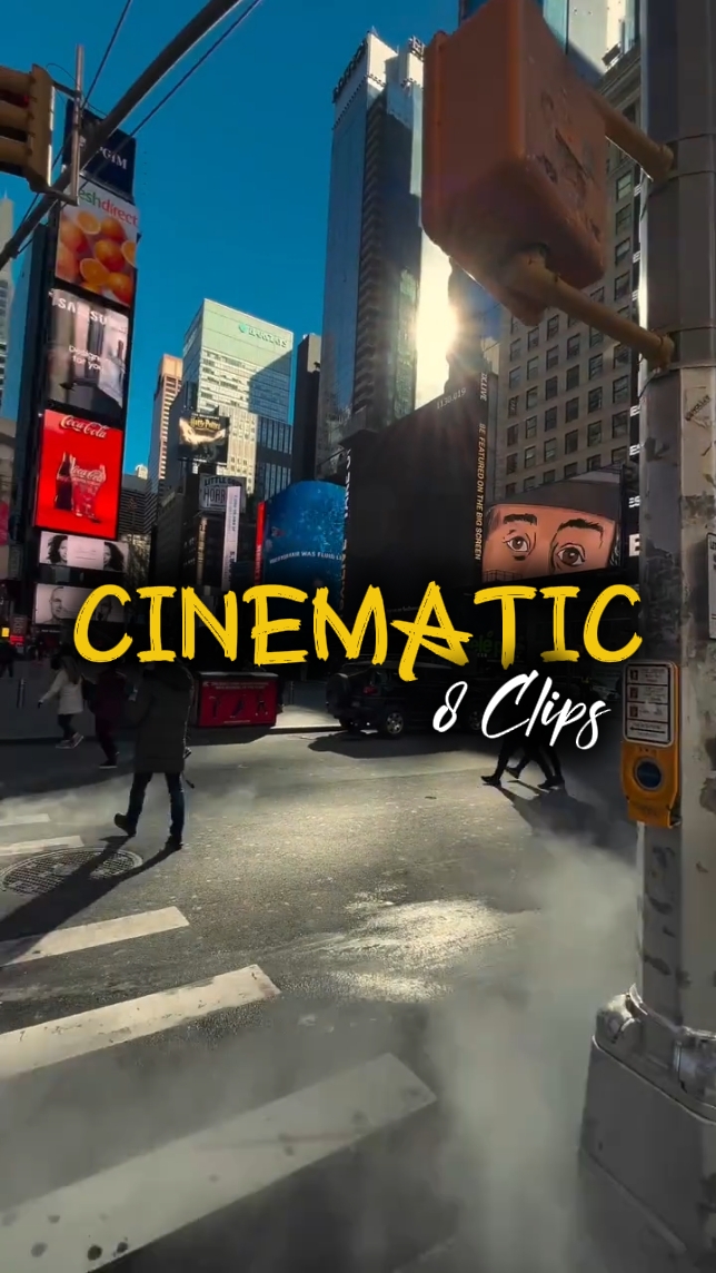 8 Clips Cinematic 