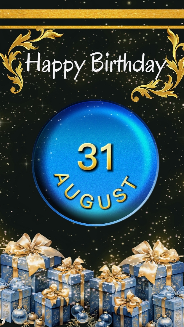 HBD 31 DE AGOSTO 