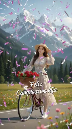 FELIZ CUMPLE HIJA