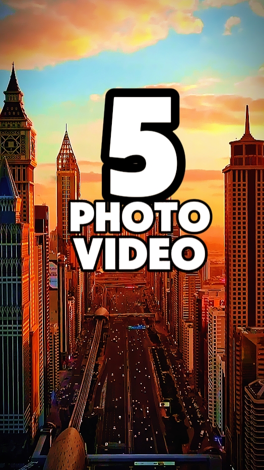 5 fotos de video