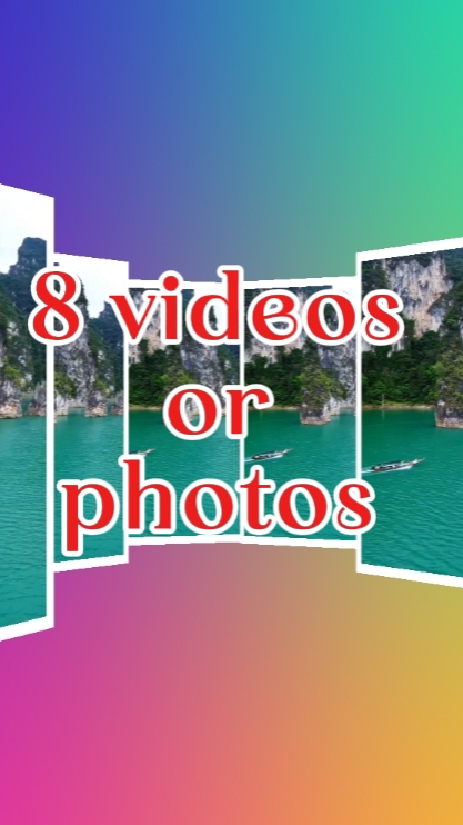 8 vídeos ou fotos 