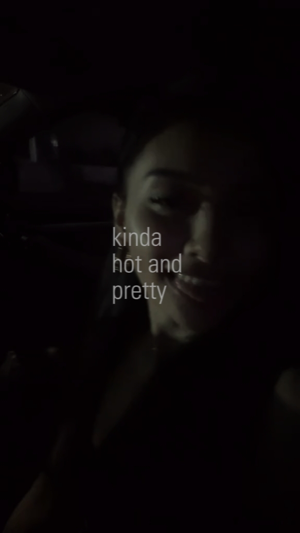 kinda hot and pretty