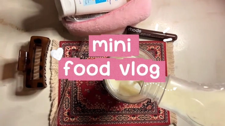vlog makanan mini intro