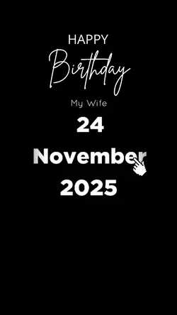 HBD TO MY WIFE