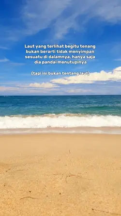 Bukan tentang laut