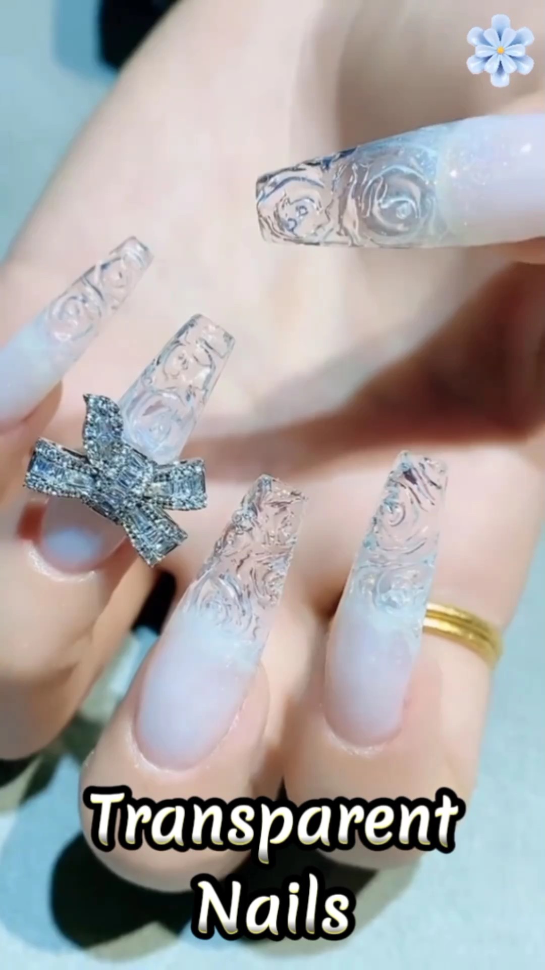 Ongles transparents