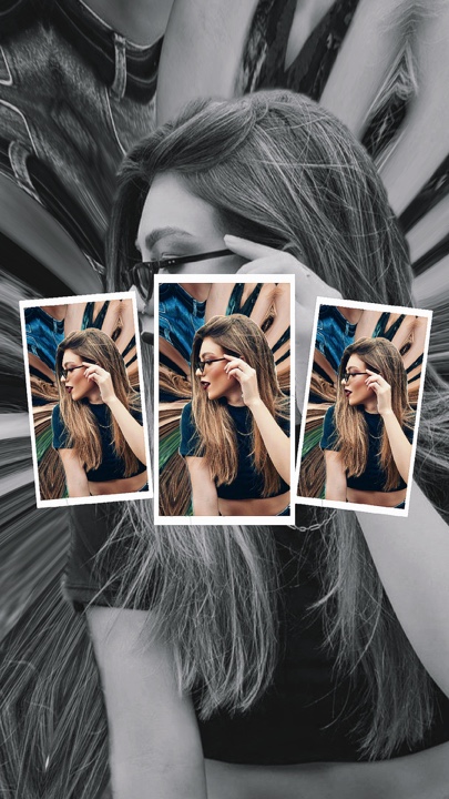 Un modèle de photo 