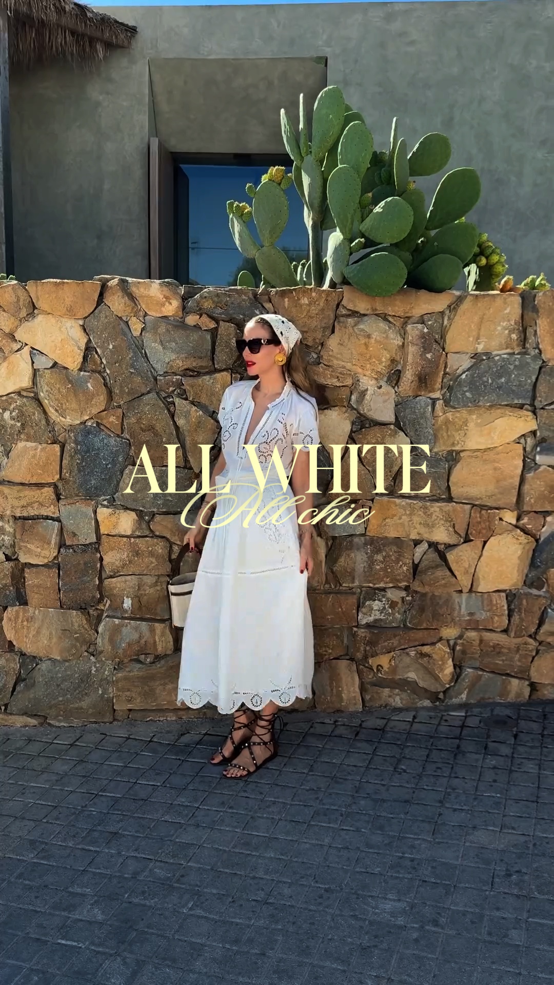 All white all chic